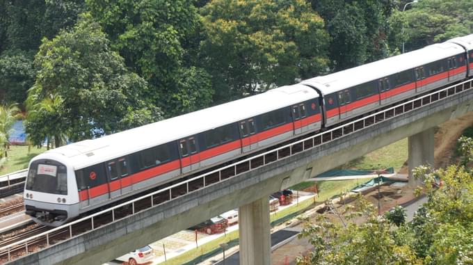 MRT Train Singapore