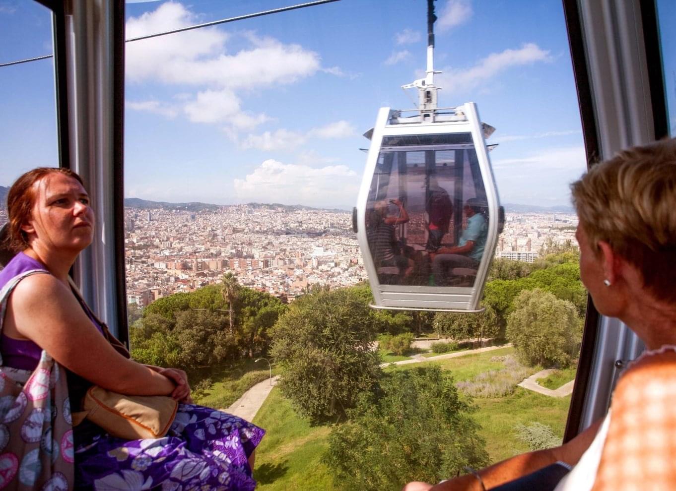 Spend some good time with your loved ones at Montjuic Cable Car