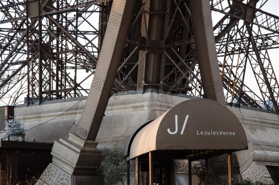 Le Jules Verne at Eiffel Tower 