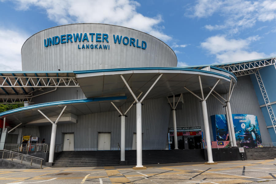 Outside view of the underwater world