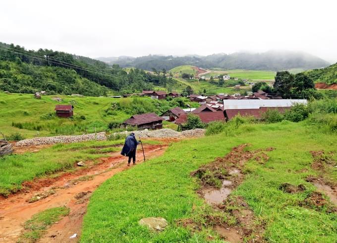 Walk the trails of Mawphanlur village