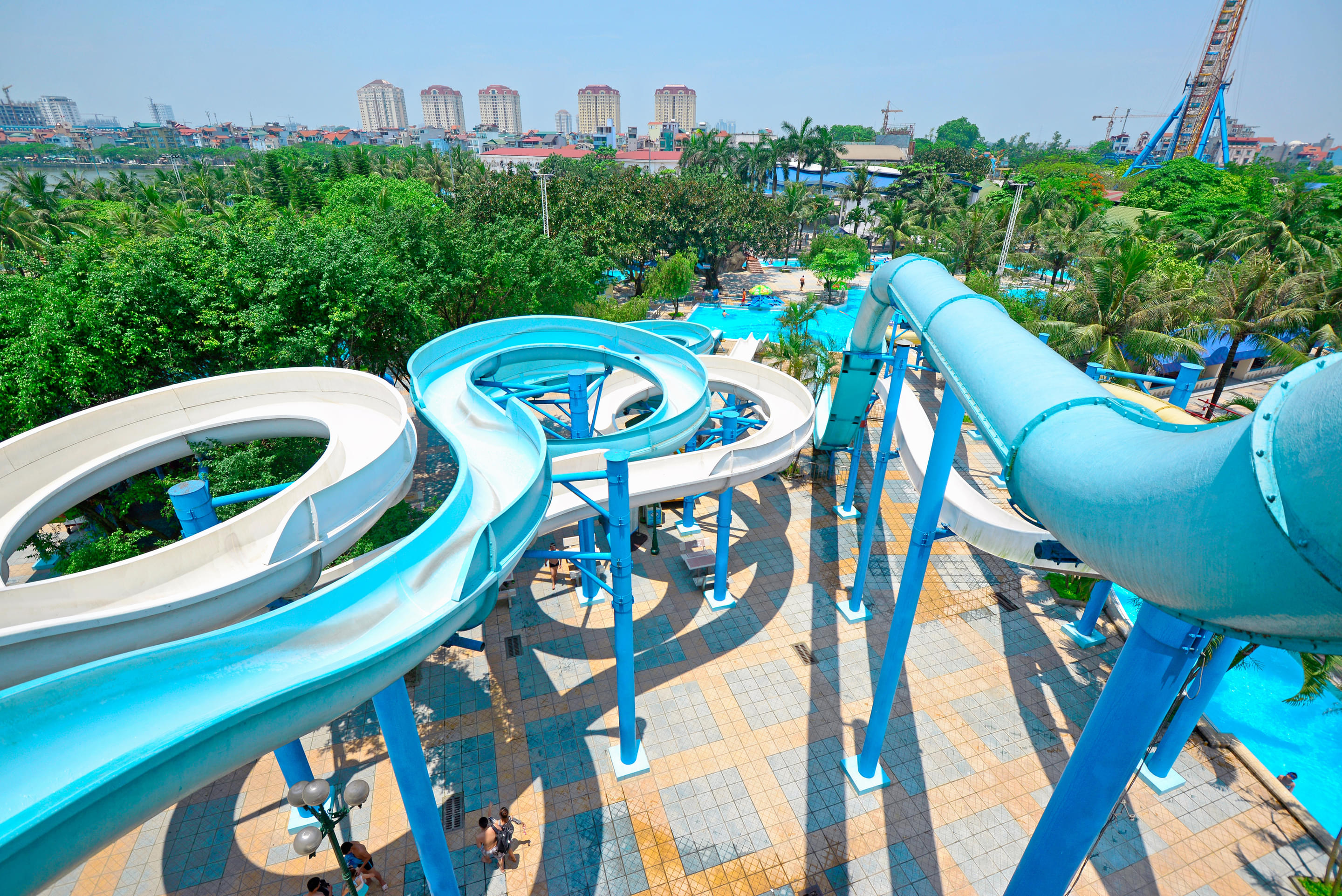 Ho Tay Water Park Overview