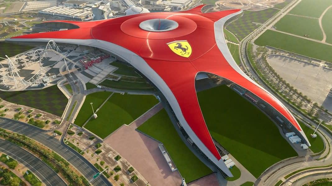 The iconic Ferrari world