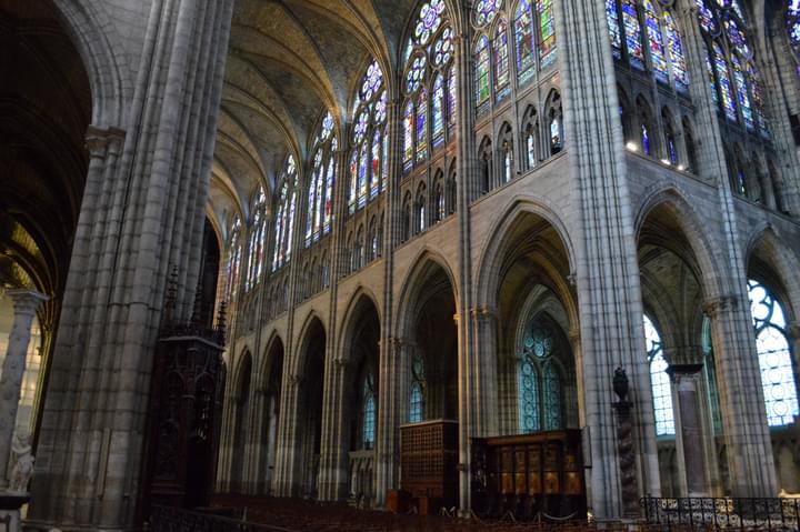 Basilica Cathedral of Saint-Denis Interior