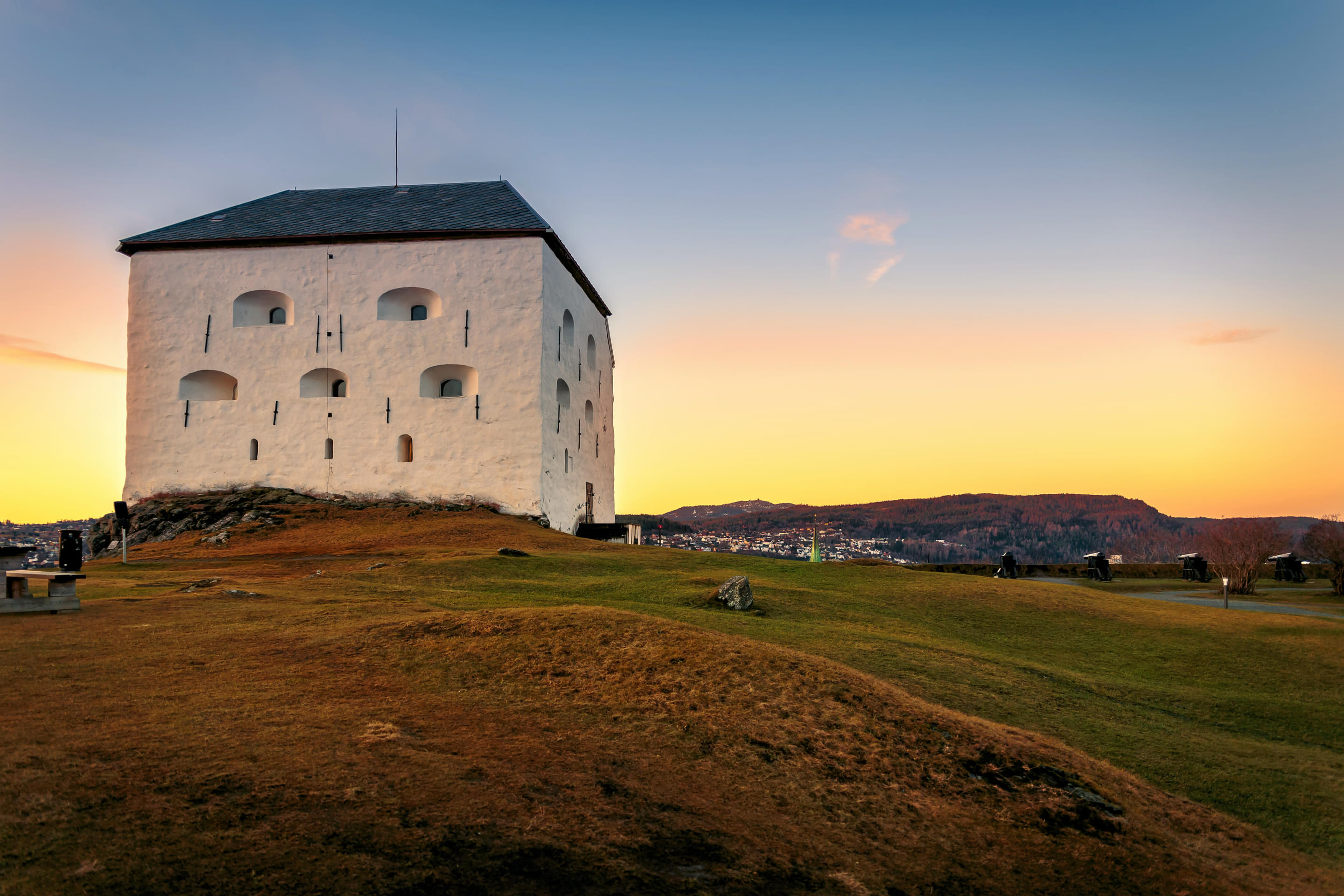 Kristiansten Fortress Trondheim Overview