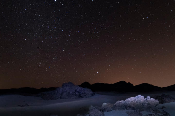 Stargazing at Teide Peak