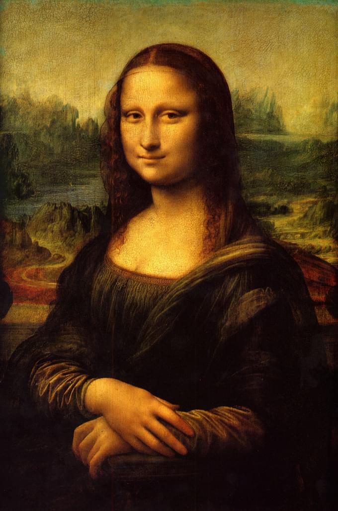 mona lisa painting