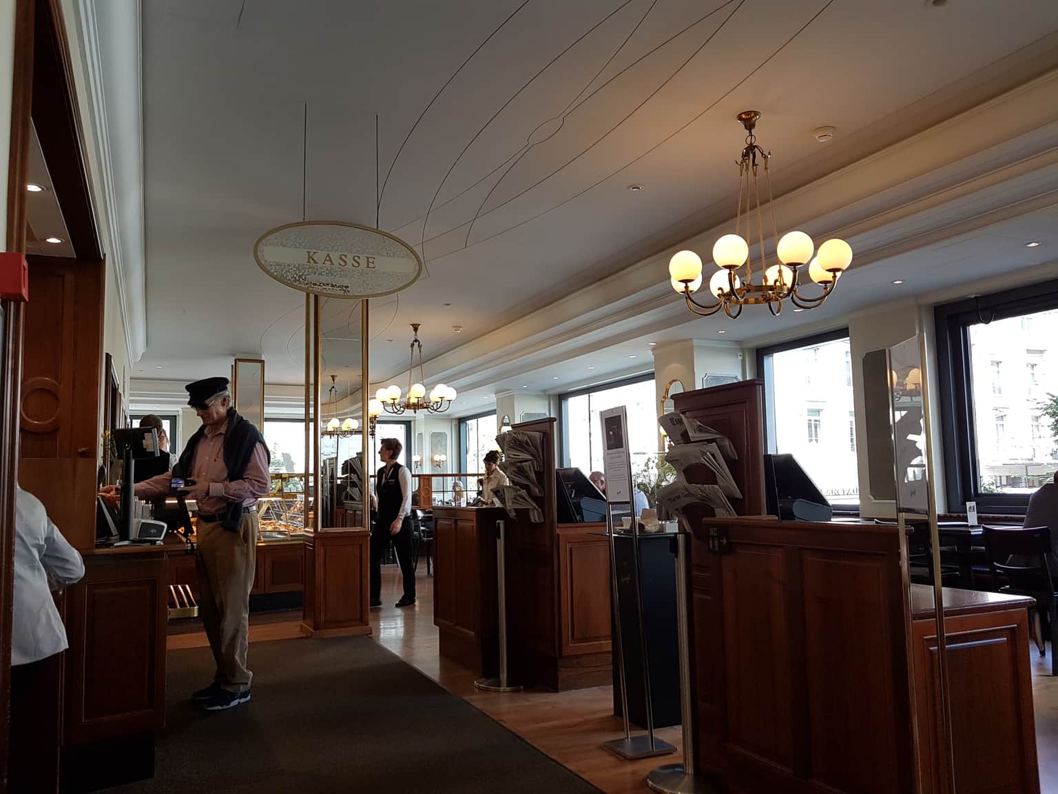 Savour the treats of Sprüngli café