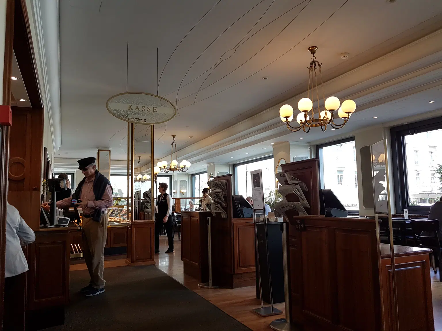 Savour the treats of Sprüngli café