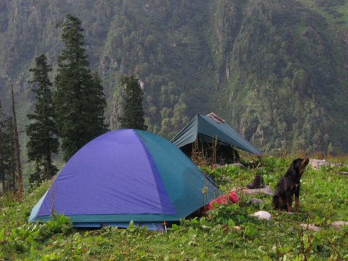 camping places in manali