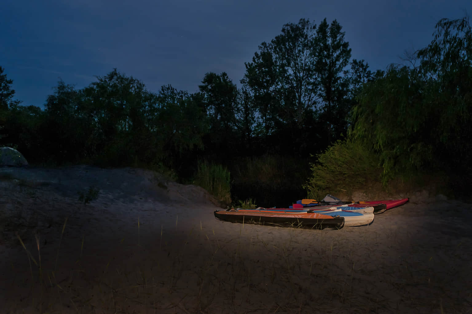 Kayaking Night Glow Tour