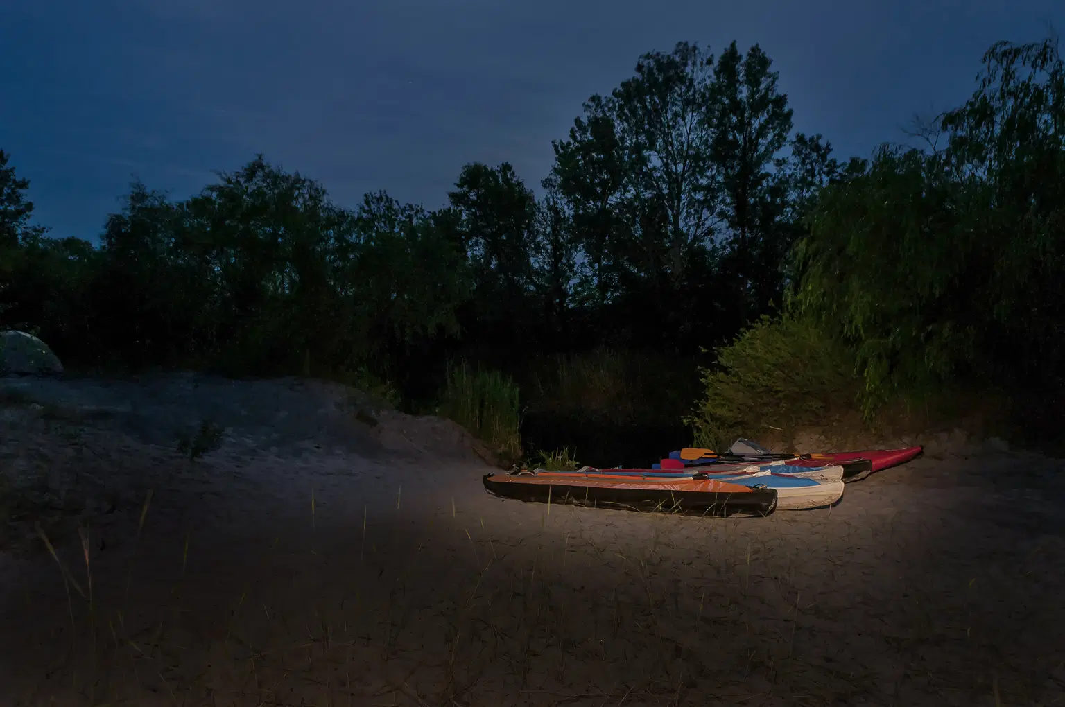 Kayaking Night Glow Tour