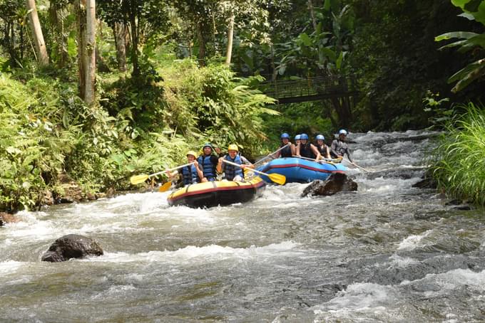 River rafting, Bali