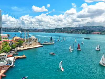 Dolmabahce Palace, Bosphorus Bridge, and Camlica Hill Tour
