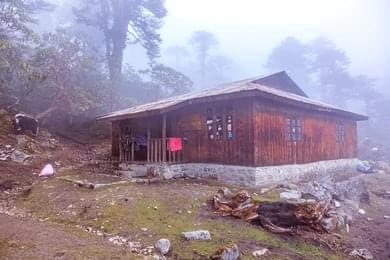Rest at Rustic Tea-Hut