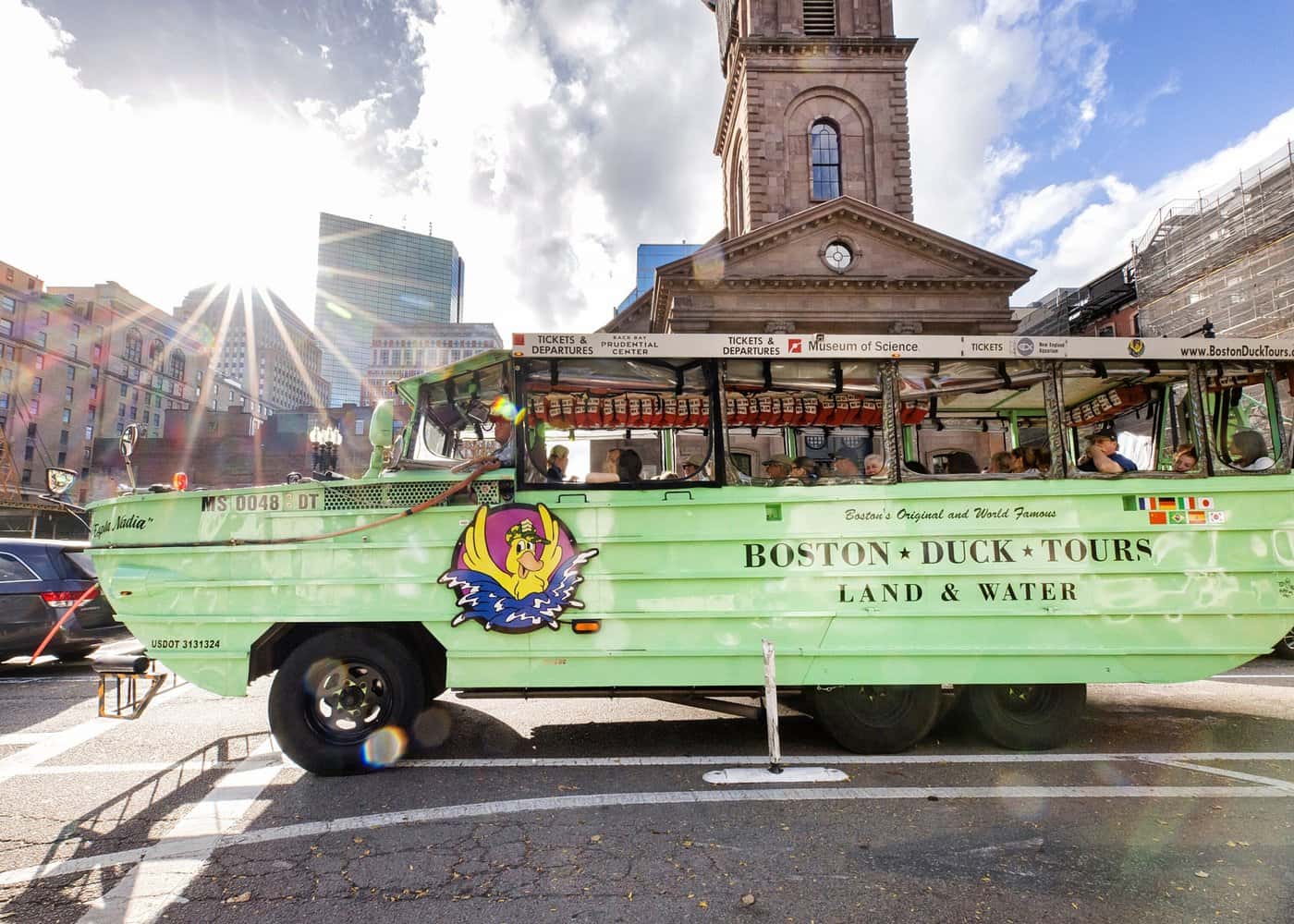 Boston Duck Boat Sightseeing City Tour