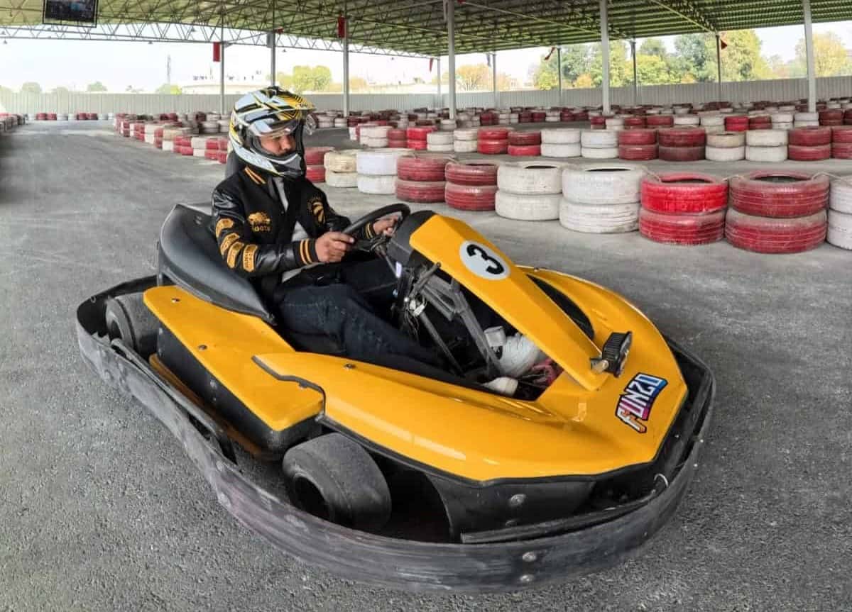 Go Karting at Funzo, Jaipur