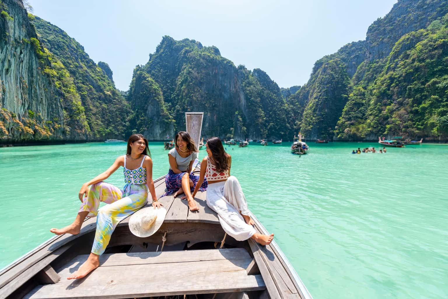 Phuket Phi Phi Island Krabi Group Tour for 18-39Y YOUNG Adults