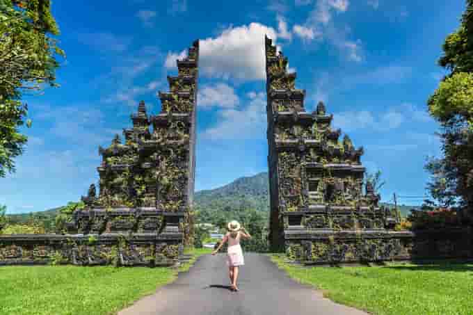Strike an amazing pose at the stunning Handara Gate