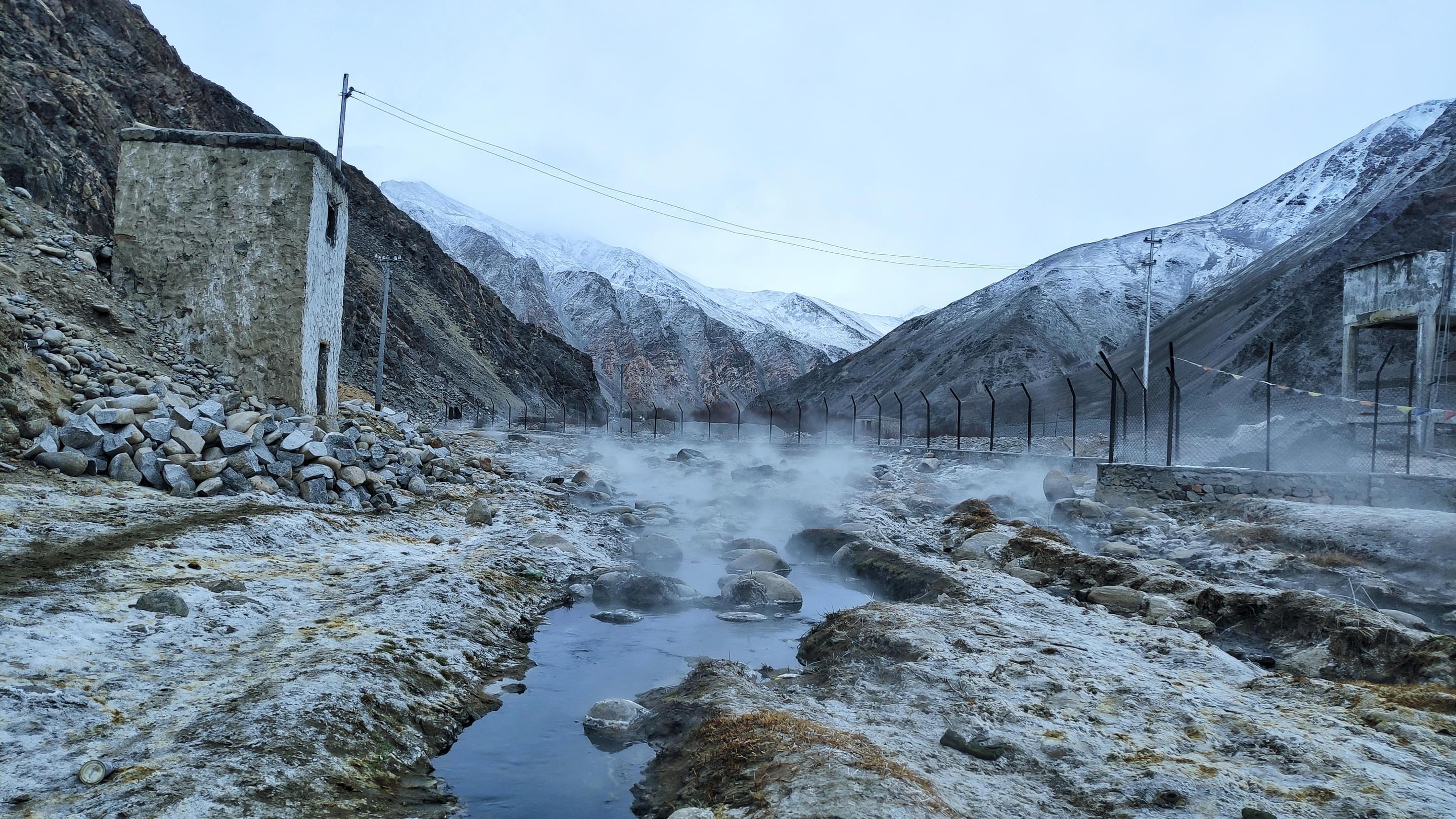 Chumathang Hot Spring Overview