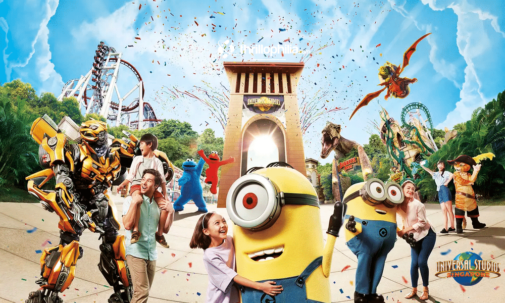 Enjoy a lively experience at Universal Studios Singapore