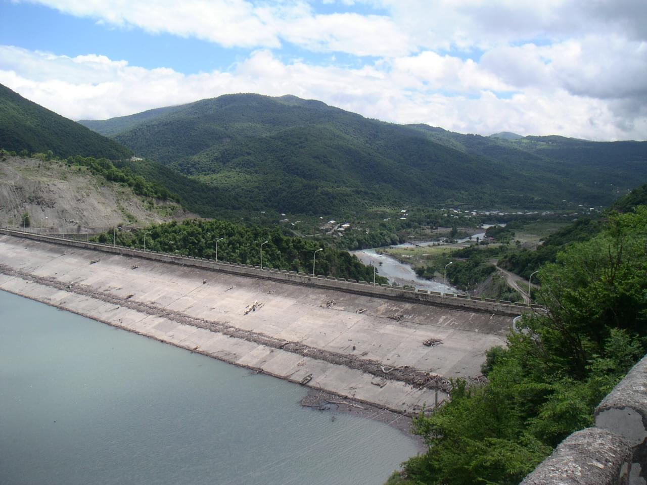 Zhinvali Reservoir Overview