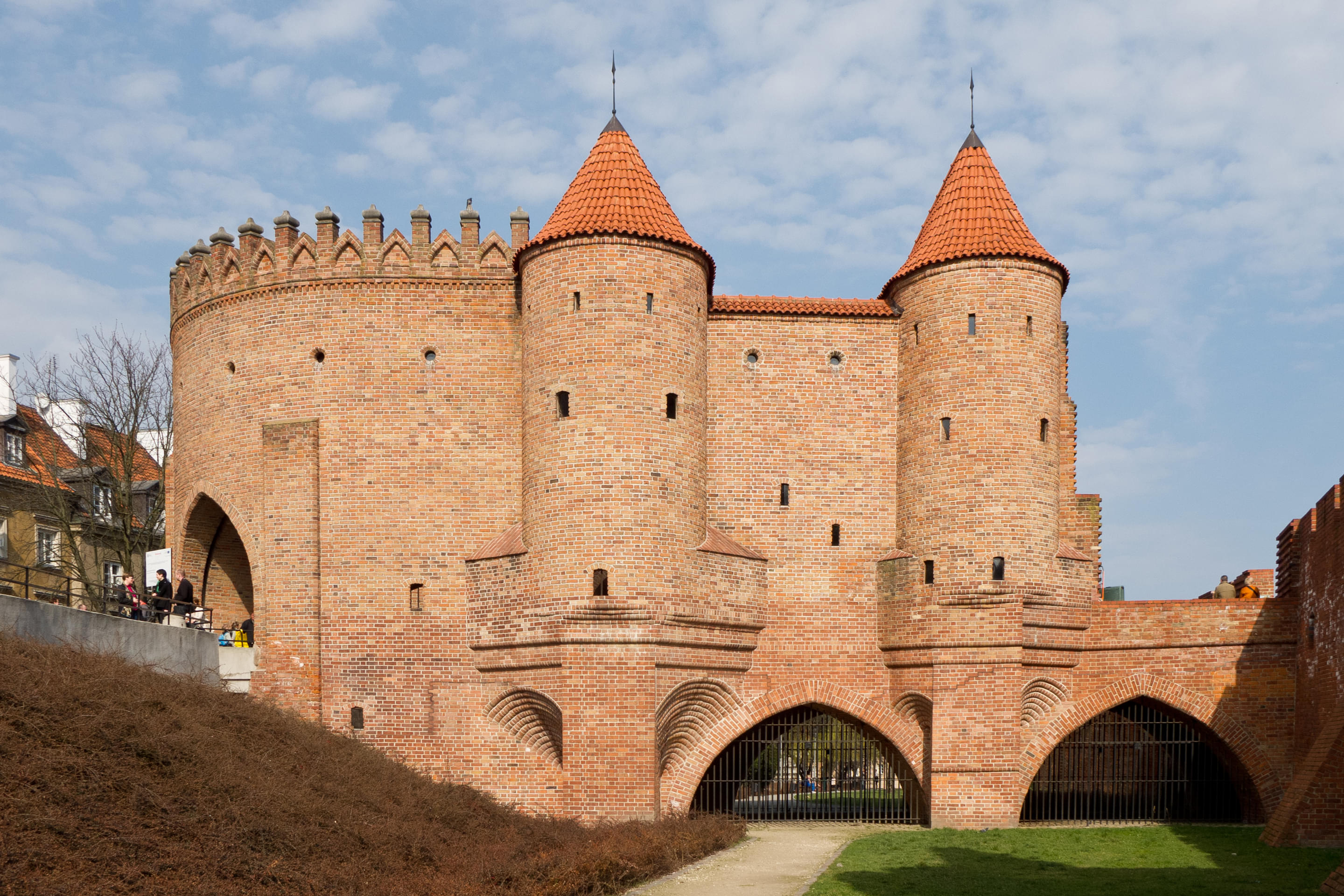 Warsaw Barbican Overview