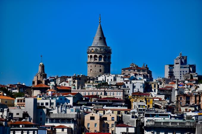 Galata Tower Inclusion and Exclusion