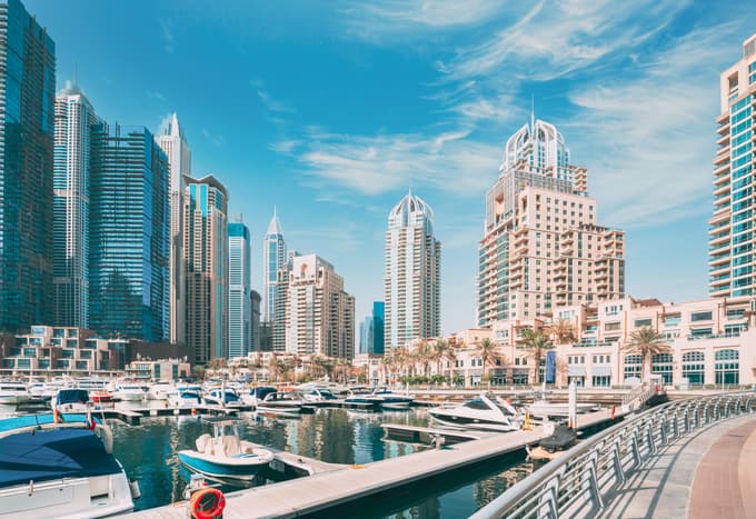 Dubai Marina Harbour, UAE