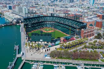 Spend your day in Oracle Park, the famous basketball stadium