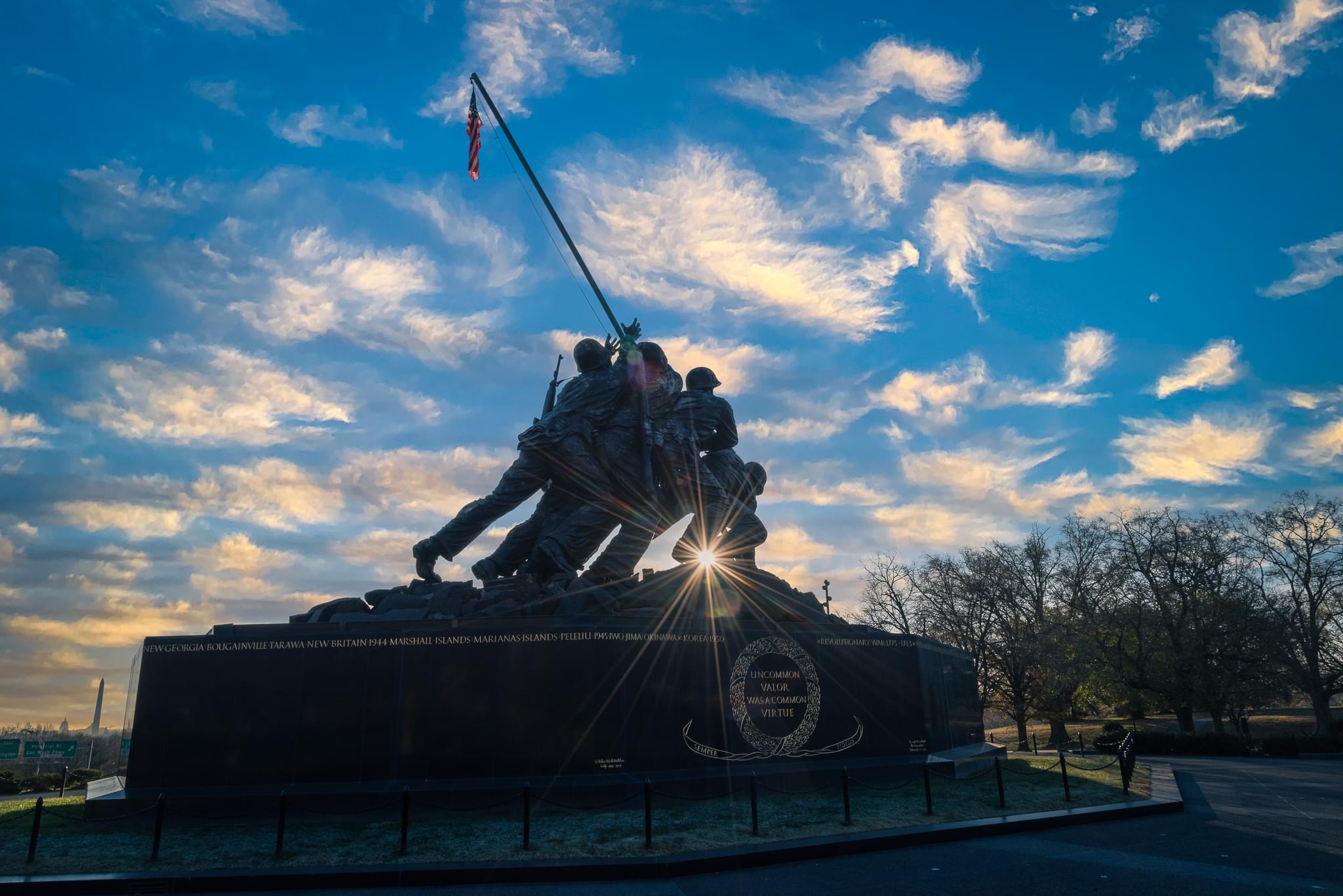 United States Marine Corps War Memorial Overview