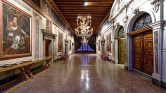 Interiors of the Mocenigo Palace-Museum