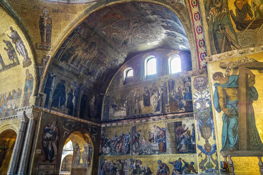 Pulpit Inside St. Mark’s Basilica