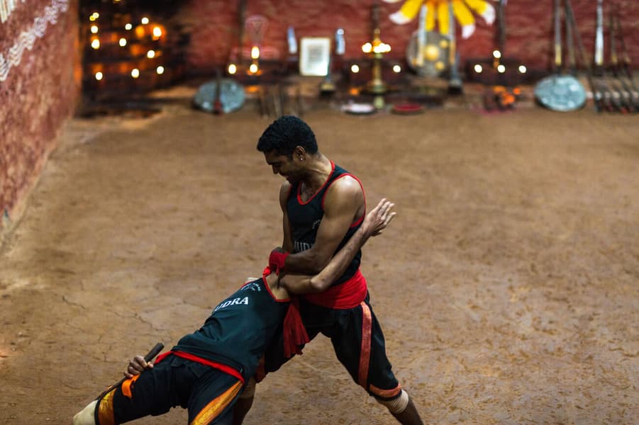 Kalaripayattu Show in Kochi Image