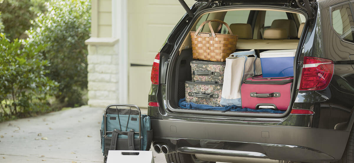 Keep your luggage safe in the spacious boot of the vehicle