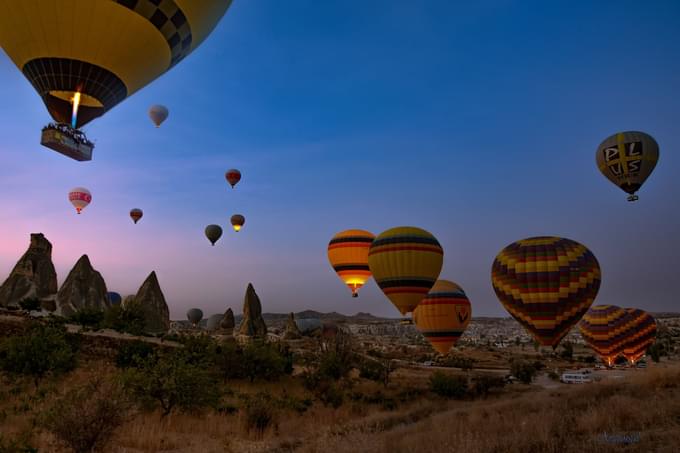 Cappadocia hot air balloon