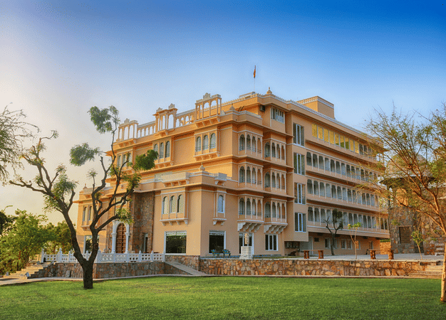 Exterior view of the resort