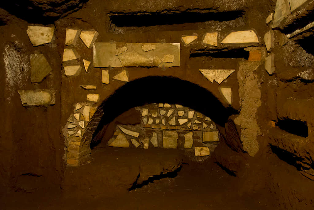 Catacombs of St. Callixtus Rome, <em>Rome</em>