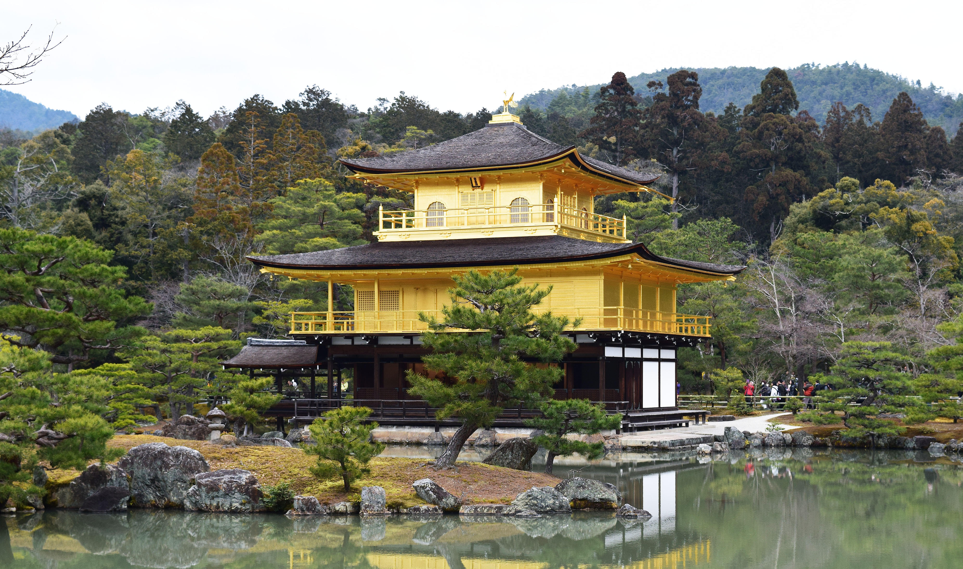 The Golden Pavilion or Kinkaku