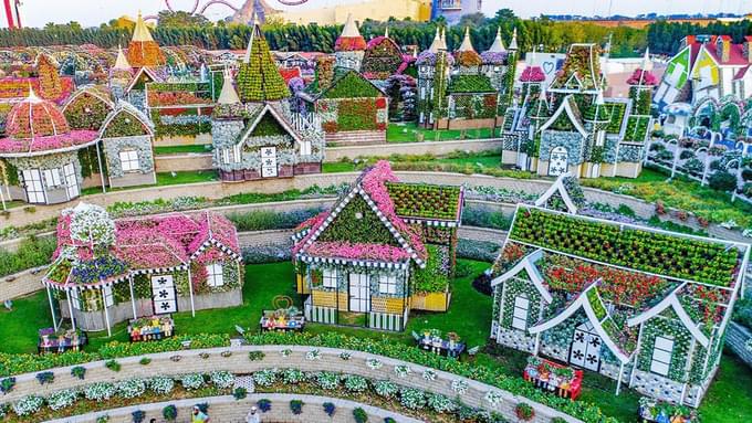 Floral Villas in Dubai miracle garden