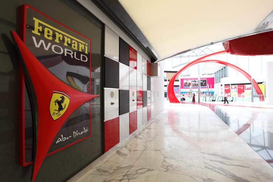 Ferrari World Main Entrance