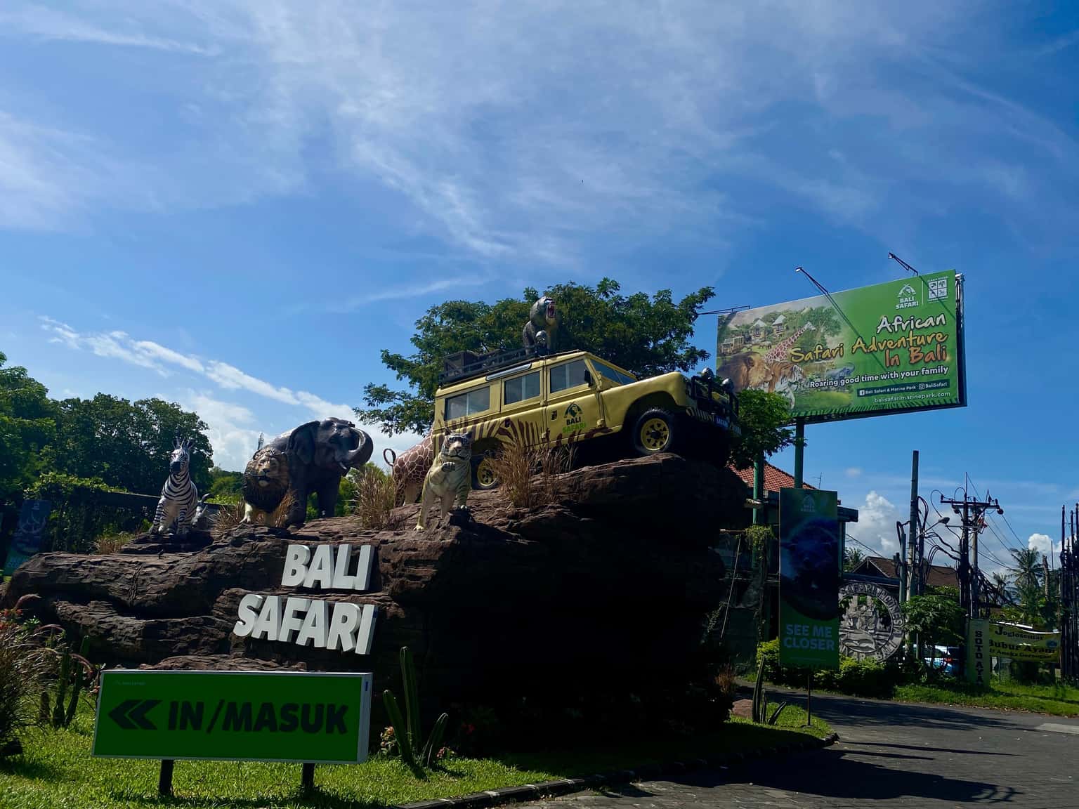 Bali Safari Park Admission Tickets