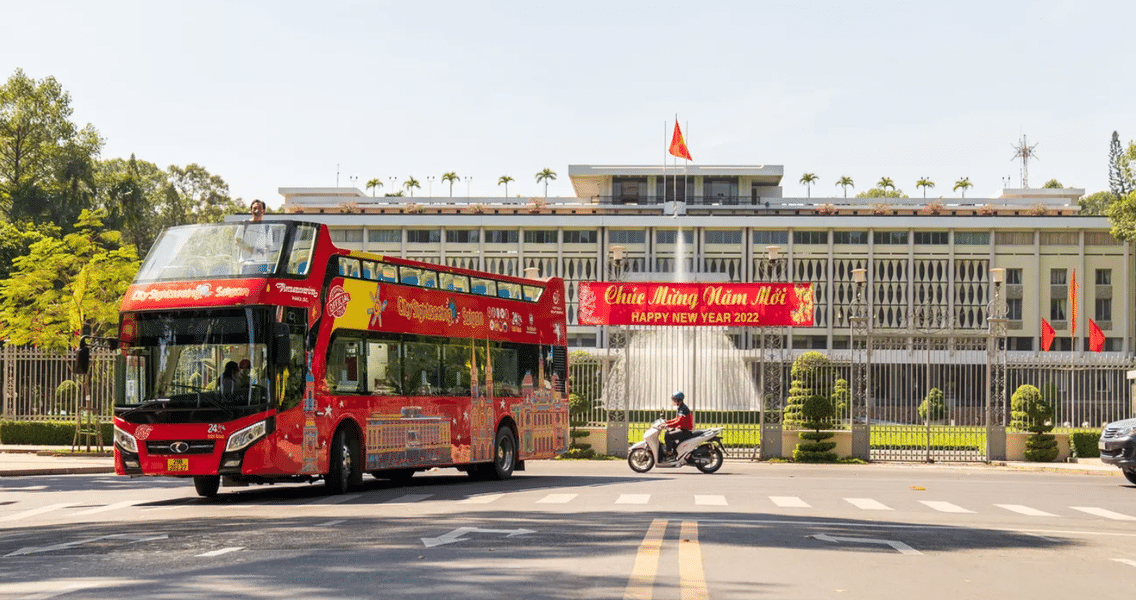 Ho Chi Minh City Sightseeing Double-Decker Bus Ticket  Image