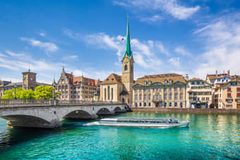 Embark on a fun-filled Europe tour, beginning from the beautiful city of Zurich