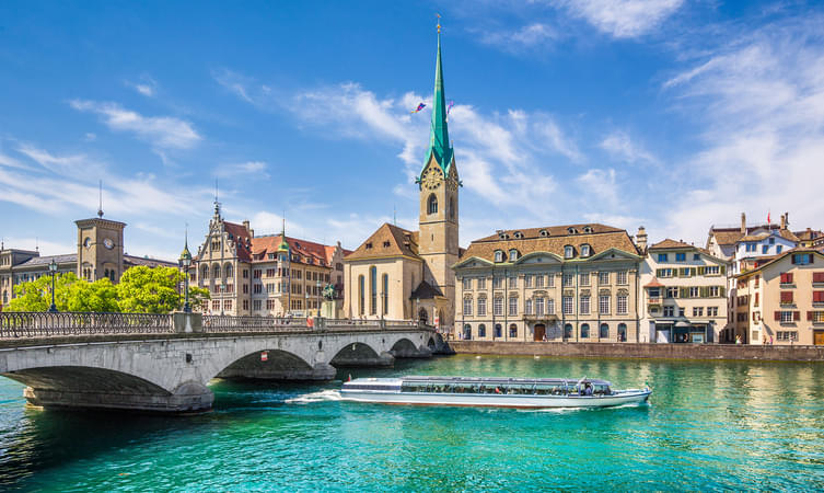 Embark on a fun-filled Europe tour, beginning from the beautiful city of Zurich