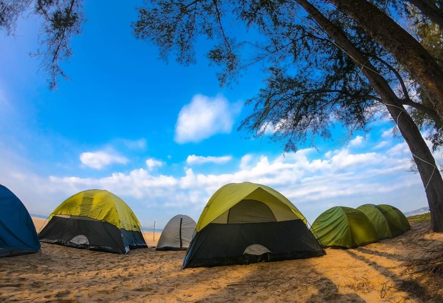 Gokarna Beach Camping Image