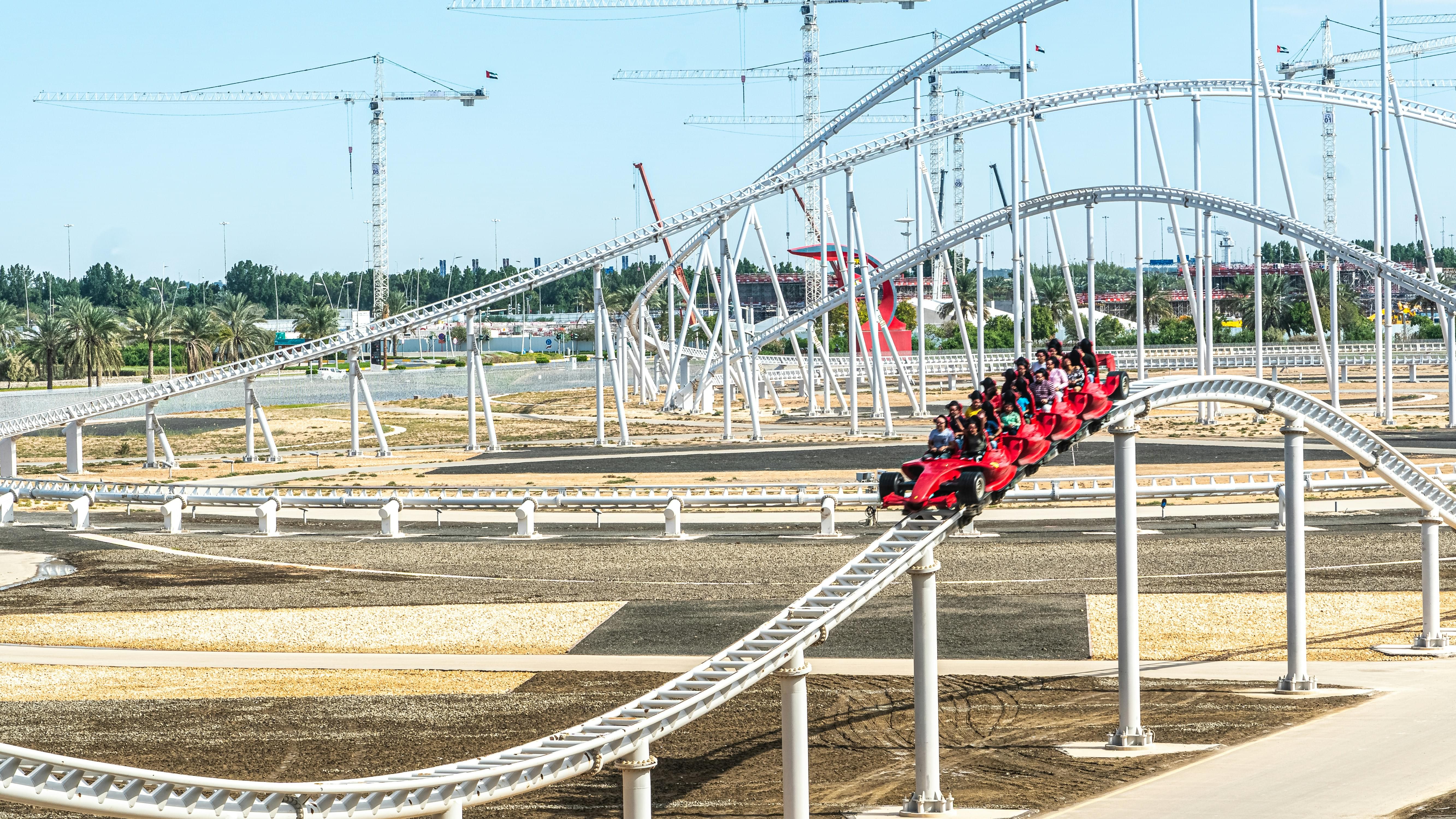 Ferrari world Roller Coaster