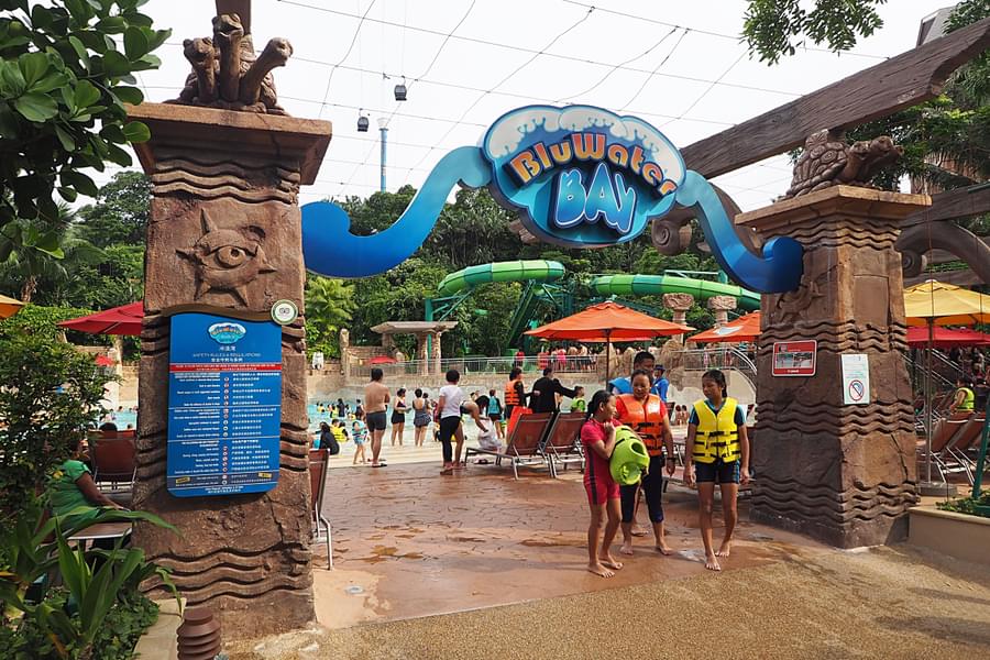 Cool off at Adventure Cove Water Park