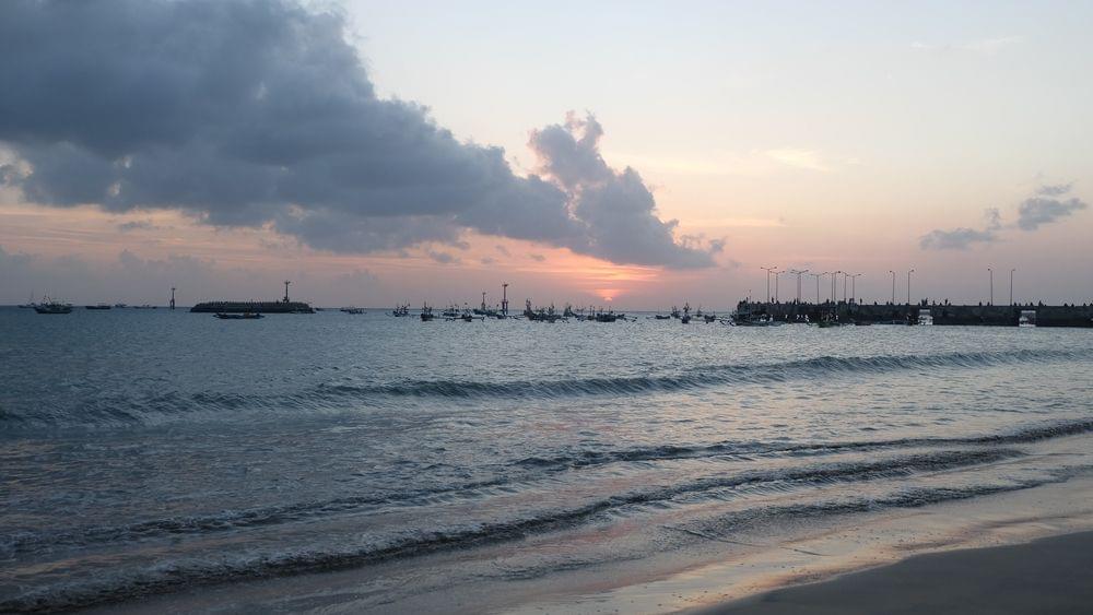 Sunset At Kedonganan Beach