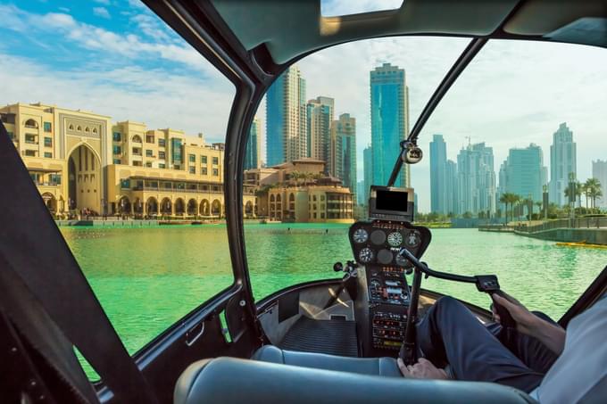 helicopter tour dubai